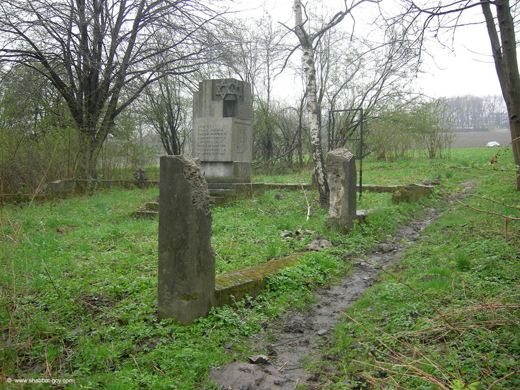 Mémorial du cimetière juif de Wieliczka
