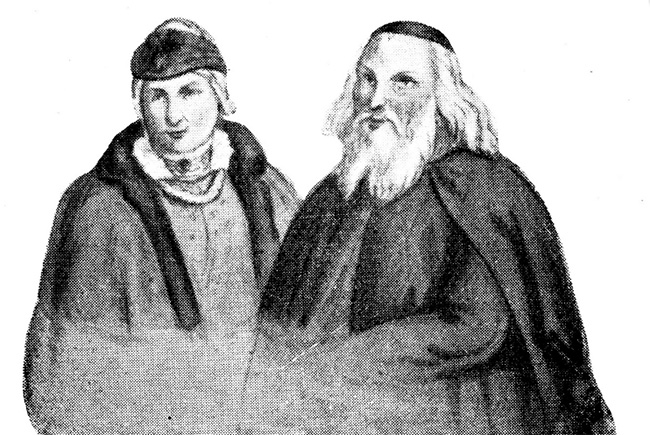 Szmul Zbytkower et sa femme Judyta