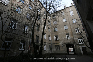 Immeuble Stalowa 33, cour intérieure