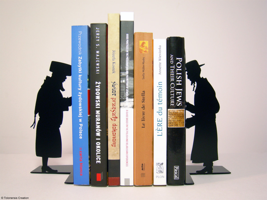Serre-livres Bookend Judaica Hasidic & Orthodox © Tolonensis Creation