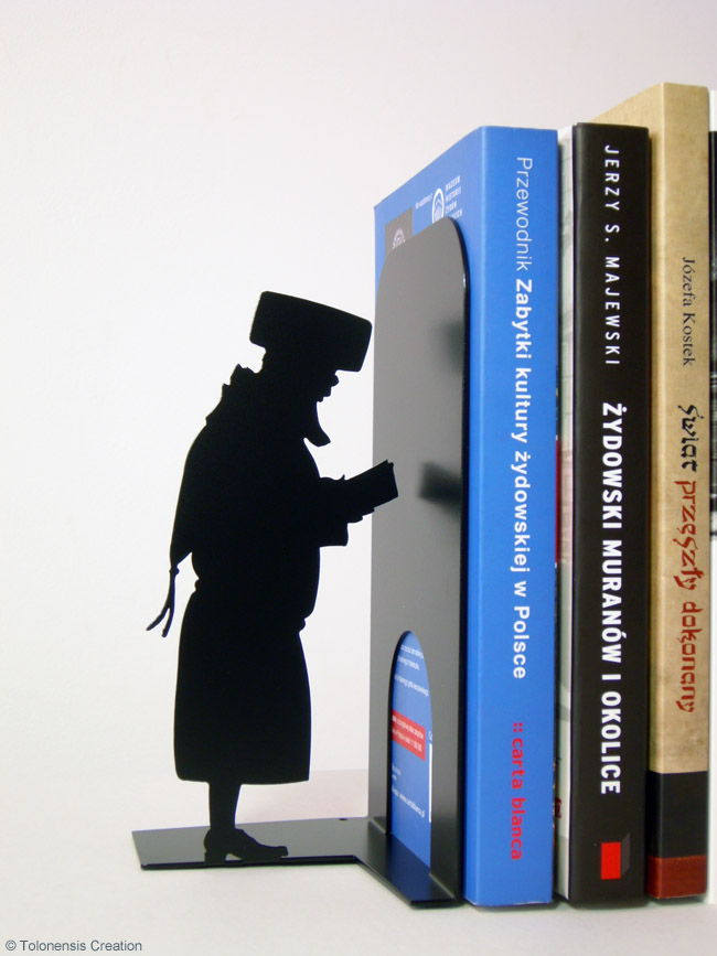 Serre-livres Bookend Judaica Hasidic © Tolonensis Creation