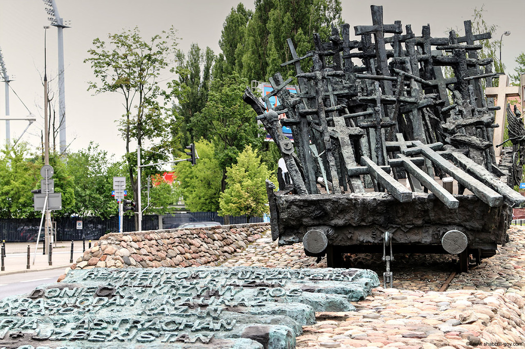 Mémorial aux morts et assassinés à l'est - Varsovie