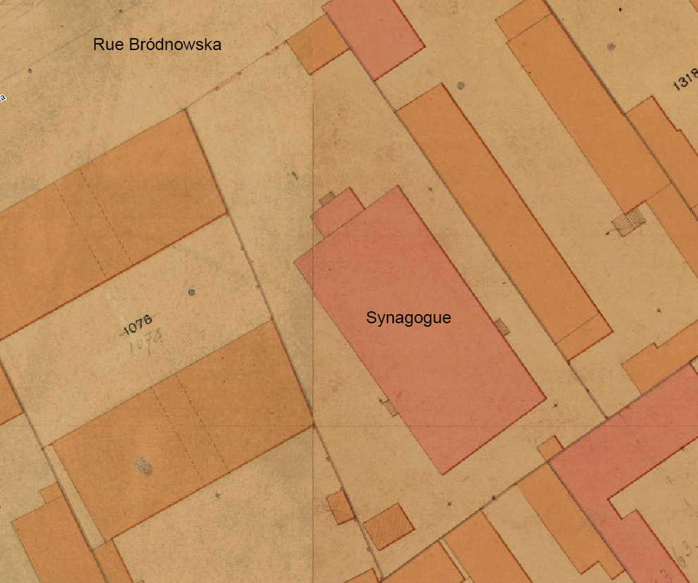 La synagogue du 8 de la rue Bródnowska