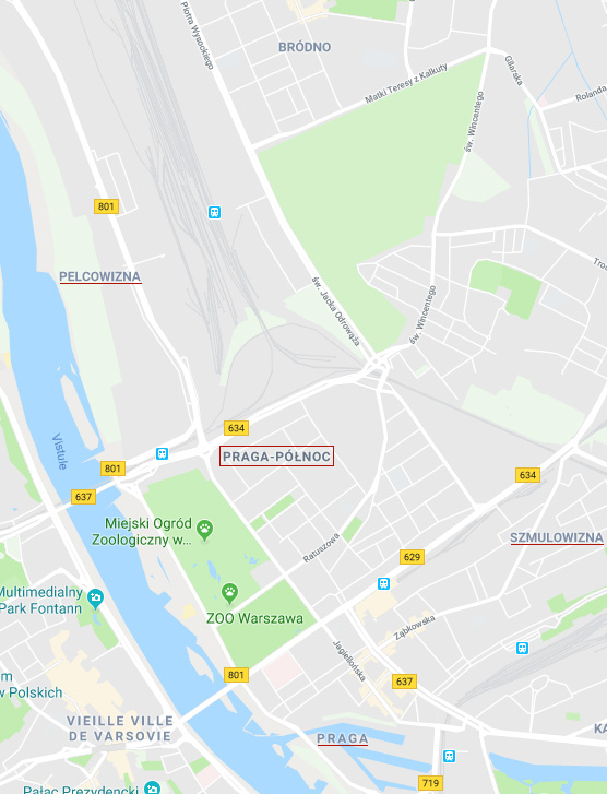 Quartier de Praga-Nord : Praga, Nowa Praga, Szmulowizna, Pelcowizna