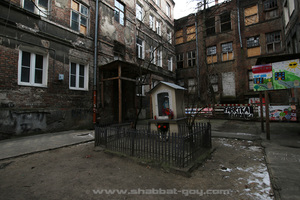 Immeuble Stalowa 34, cour intérieure