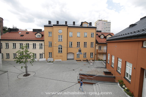 Immeuble Targowa 50/52 - La maison de prières à l'extrême droite