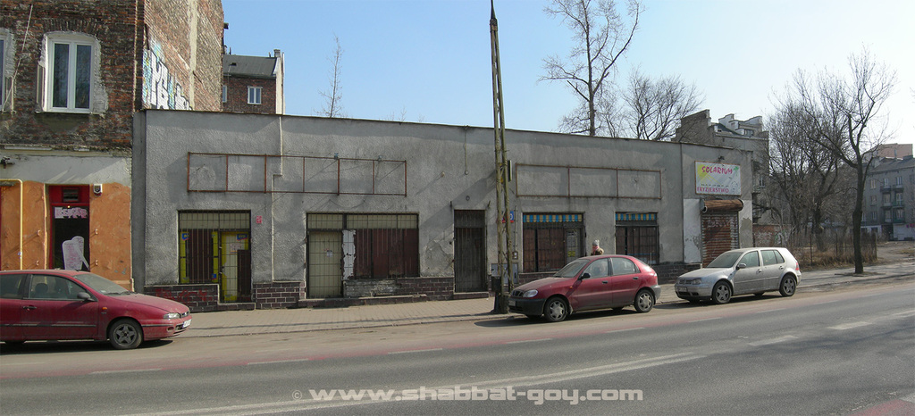 Lieu où se trouvait l'immeuble 28-30 de la rue Radzymińska
