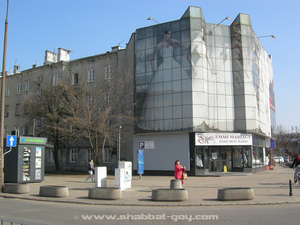 Lieu où se trouvait la maison de prières du 22 de la rue Targowa