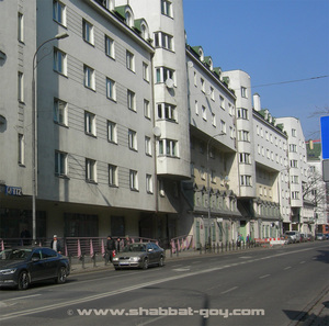 Lieu où se trouvait la maison de prières du 19 de la rue Ząbkowska