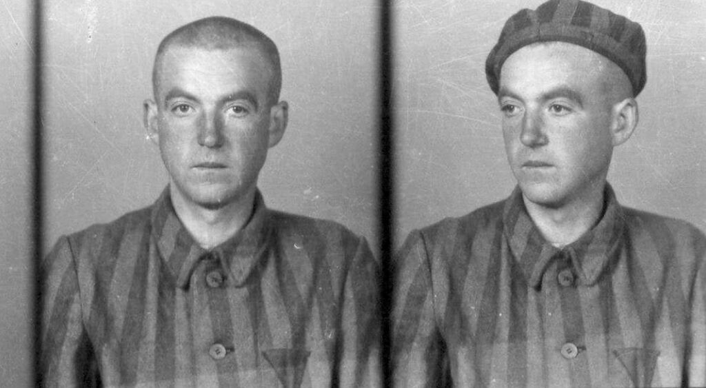 Stanisław Ryniak, le premier prisonnier déporté au camp d'Auschwitz, numéro 31.